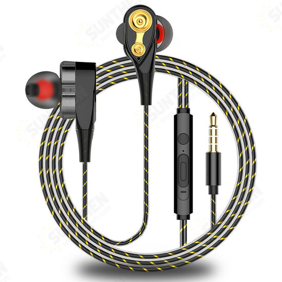 S1 Dual Dynamic Driver Stereo Wired Earphone In-ear Headset Bass Gaming Earbuds for iPhone huawei S1 Dual Dynamic Driver Stereo Wired Earphone In-ear Headset Bass Gaming Earbuds for iPhone huawei