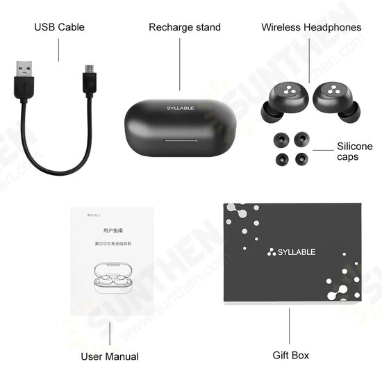 S103 TWS bluetooth Earphone Wireless Stereo Earbuds Master-Slave Switching Smart Touch Waterproof Headset with Mic S103 TWS bluetooth Earphone Wireless Stereo Earbuds Master-Slave Switching Smart Touch Waterproof Headset with Mic