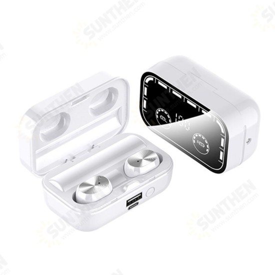 T16 TWS Wireless Earbuds bluetooth 5.2 Earphones LED Power Display Low Latency HIFI Stereo Earphone Headphone with Mic