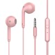 F17 Wired Headphones Stereo Super Bass Dynamic Driver HD In-Ear Headset 3.5mm Macaron Sports Earphone with Mic