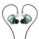 MT1 Earphone 10mm Dual Magnetic Driver HiFi Sport DJ Monitor Headphone in Ear Monitor Noise Cancelling Headset with Mic