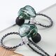 MT1 Earphone 10mm Dual Magnetic Driver HiFi Sport DJ Monitor Headphone in Ear Monitor Noise Cancelling Headset with Mic