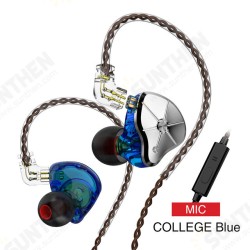 Wired Earphone 1DD 1BA In Ear Earphone HIFI DJ Monitor Running Sport Earplug Replaceable Filter Headset With Mic Wired Earphone 1DD 1BA In Ear Earphone HIFI DJ Monitor Running Sport Earplug Replaceable Filter Headset With Mic