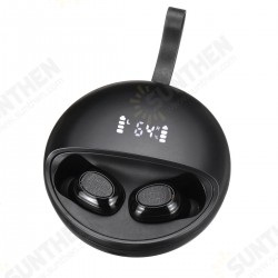 TWS Digital Display bluetooth 5.0 In-ear Earphone Headphone Sport Wireless Stereo Waterproof Earbuds with Spin Charging Box TWS Digital Display bluetooth 5.0 In-ear Earphone Headphone Sport Wireless Stereo Waterproof Earbuds with Spin Charging Box