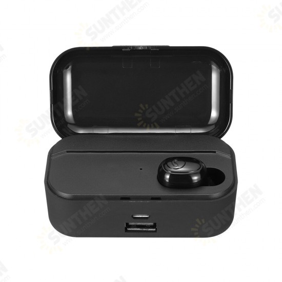 TWS G6S bluetooth 5.0 Wireless Single Earphone CVC Noise Cancelling Stereo HIFI Sport Headphones With 2200mAh Power Bank TWS G6S bluetooth 5.0 Wireless Single Earphone CVC Noise Cancelling Stereo HIFI Sport Headphones With 2200mAh Power Bank