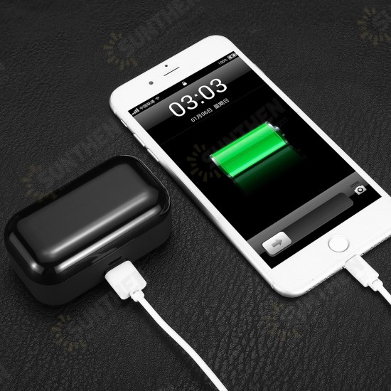 TWS G6S bluetooth 5.0 Wireless Single Earphone CVC Noise Cancelling Stereo HIFI Sport Headphones With 2200mAh Power Bank TWS G6S bluetooth 5.0 Wireless Single Earphone CVC Noise Cancelling Stereo HIFI Sport Headphones With 2200mAh Power Bank