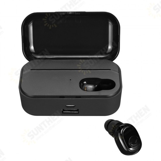 TWS G6S bluetooth 5.0 Wireless Single Earphone CVC Noise Cancelling Stereo HIFI Sport Headphones With 2200mAh Power Bank TWS G6S bluetooth 5.0 Wireless Single Earphone CVC Noise Cancelling Stereo HIFI Sport Headphones With 2200mAh Power Bank