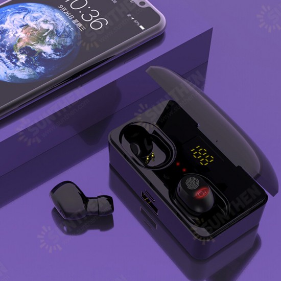 TWS Mini bluetooth 5.0 Digital Noise Cancelling Earphone Smart Touch Waterproof Wireless Stereo Headphones for Huawei TWS Mini bluetooth 5.0 Digital Noise Cancelling Earphone Smart Touch Waterproof Wireless Stereo Headphones for Huawei