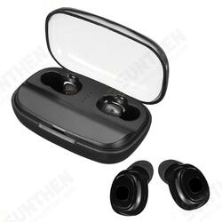 TWS Sports Dual bluetooth V5.0 Earphone Hifi Wireless Headphone With Mic 3000mAh Charging Case TWS Sports Dual bluetooth V5.0 Earphone Hifi Wireless Headphone With Mic 3000mAh Charging Case