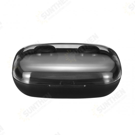 TWS Sports Dual bluetooth V5.0 Earphone Hifi Wireless Headphone With Mic 3000mAh Charging Case