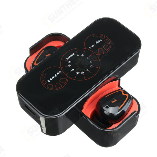 TWS Wireless Earbuds bluetooth 5.0 Earphone Stereo Noise Cancelling Mic Touch Control Sport Headphon with Mic