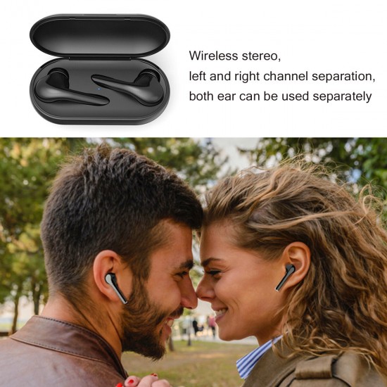 TWS Wireless Headphone Mini True bluetooth 5.0 Stereo Earphone Touch Control In-Ear Headsets for Samsung Huawei