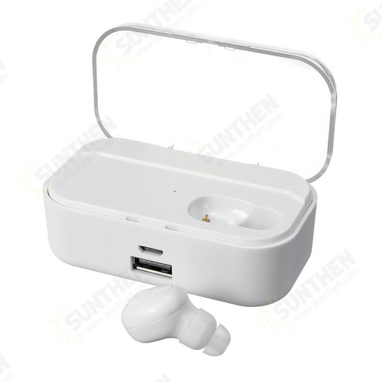 TWS Wireless bluetooth 5.0 Earphone 3500mAh Power Bank Smart Touch Waterproof Hifi Headphone With Charging Box