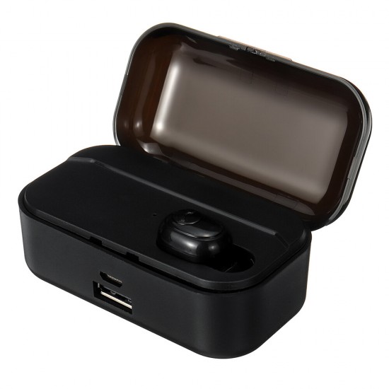 TWS Wireless bluetooth 5.0 Earphone 3500mAh Power Bank Smart Touch Waterproof Hifi Headphone With Charging Box