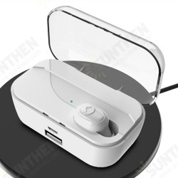 TWS Wireless bluetooth5.0 Earphone 3500mAh Smart Touch LED Display Hifi Sports Headphone With Charging Box