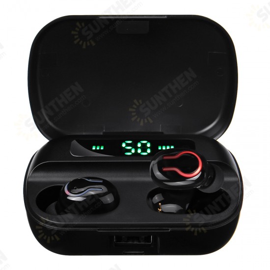 TWS Wirless Earbuds bluetooth 5.0 Earphone Mini Portable 3500mAh Power Bank Stereo Headset with Mic TWS Wirless Earbuds bluetooth 5.0 Earphone Mini Portable 3500mAh Power Bank Stereo Headset with Mic