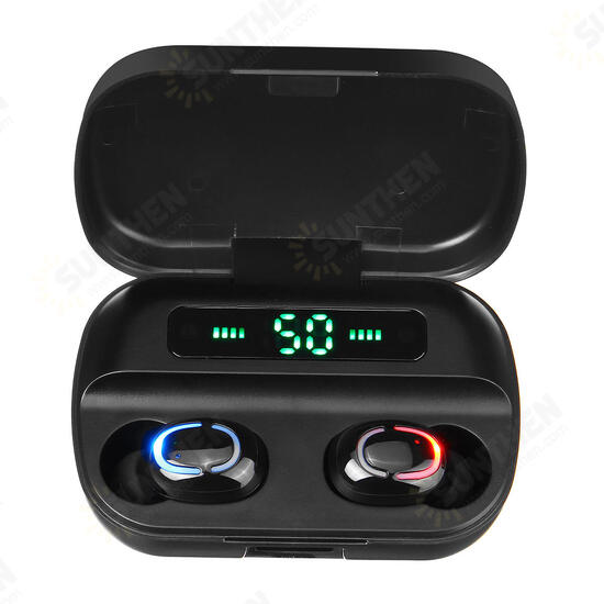 TWS Wirless Earbuds bluetooth 5.0 Earphone Mini Portable 3500mAh Power Bank Stereo Headset with Mic TWS Wirless Earbuds bluetooth 5.0 Earphone Mini Portable 3500mAh Power Bank Stereo Headset with Mic