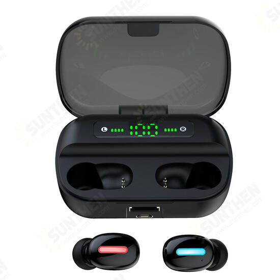 TWS Wirless Earbuds bluetooth 5.0 Earphone Mini Portable 3500mAh Power Bank Stereo Headset with Mic TWS Wirless Earbuds bluetooth 5.0 Earphone Mini Portable 3500mAh Power Bank Stereo Headset with Mic