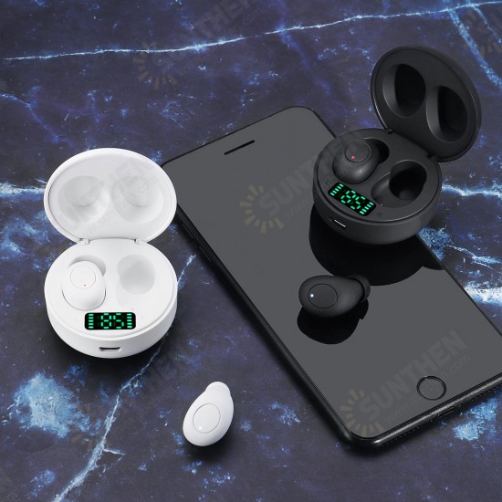 TWS bluetooth 5.0 Digital Display Earphone Smart Touch Auto Pairing Headphone with Charging Box for Xiaojmi Huawei TWS bluetooth 5.0 Digital Display Earphone Smart Touch Auto Pairing Headphone with Charging Box for Xiaojmi Huawei