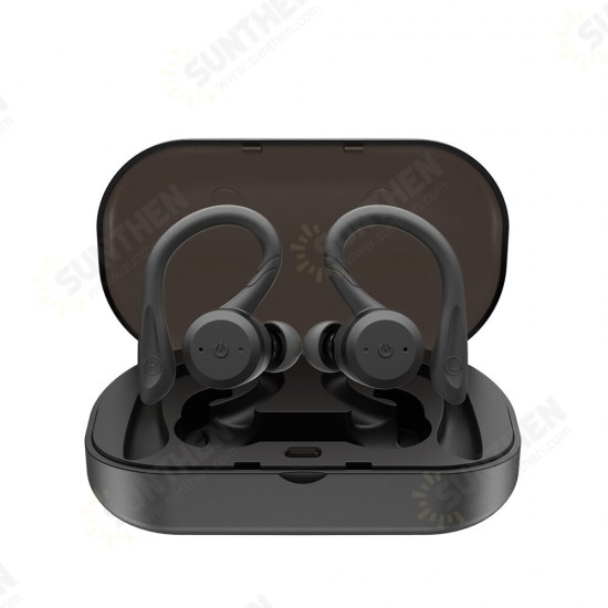 TWS bluetooth 5.0 Earphone Wireless CVC Noise Cancelling Stereo HIFI Sport Headphones With Charging Box TWS bluetooth 5.0 Earphone Wireless CVC Noise Cancelling Stereo HIFI Sport Headphones With Charging Box