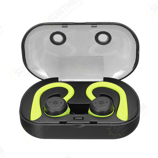 TWS bluetooth 5.0 Earphone Wireless CVC Noise Cancelling Stereo HIFI Sport Headphones With Charging Box