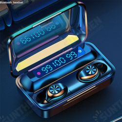 TWS bluetooth LED Digital Display Mini In Ear Earphone Wireless Hifi Music Headphones with Charging Case for Huawei TWS bluetooth LED Digital Display Mini In Ear Earphone Wireless Hifi Music Headphones with Charging Case for Huawei