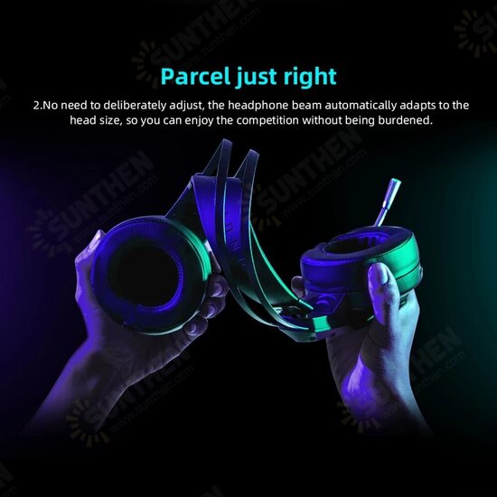 H31 Gaming Headphone USB Wired 7.1 Virtual Stereo RGB Headset Headphone with Microphone for Laptop Computer PC Gamer H31 Gaming Headphone USB Wired 7.1 Virtual Stereo RGB Headset Headphone with Microphone for Laptop Computer PC Gamer