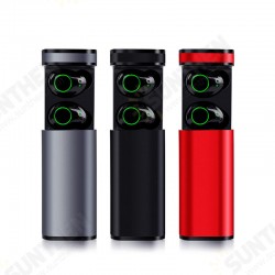 [True Wireless] HIFI Stereo bluetooth 5.0 Earphone IPX5 Waterproof Touch Handsfree With Charging Box