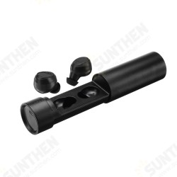 [True Wireless] HiFi Portable TWS bluetooth Earphone Stereo IPX4 Waterproof Earbud with Charging Box