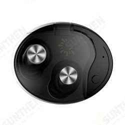 [True Wireless] Mini bluetooth 5.0 TWS Earbuds Dual Noise Cancelling Touch Control Waterproof Earphone Headphone With Mic