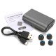 [Truly Wireless] E8 bluetooth Earphone TWS Super Bass Power Bank Touch Control With Charging Case