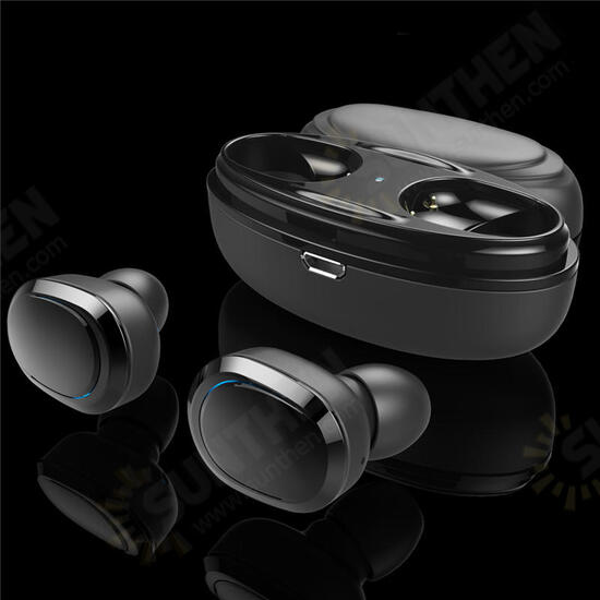 [Truly Wireless] Invisible bluetooth Earphone Stereo Bass Sound Noise Cancelling Headset With HD Mic