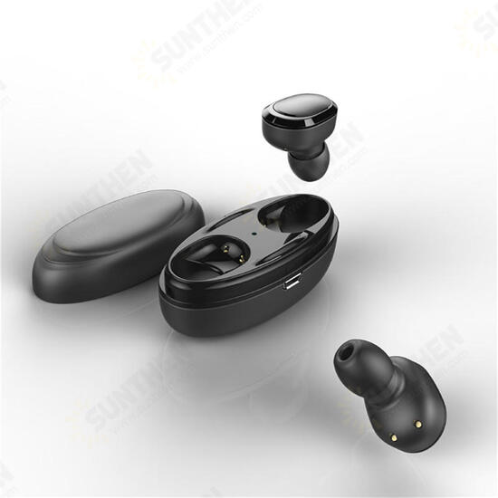 [Truly Wireless] Invisible bluetooth Earphone Stereo Bass Sound Noise Cancelling Headset With HD Mic