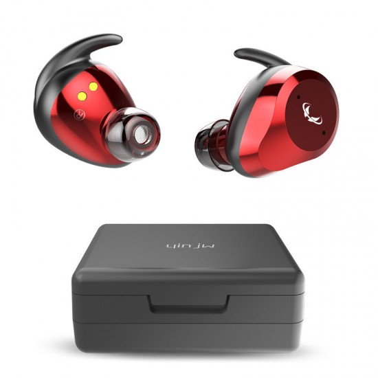 [Truly Wireless] bluetooth 5.0 Earphone TWS HIFI IPX7 Waterproof Noise Cancelling With Charging Case