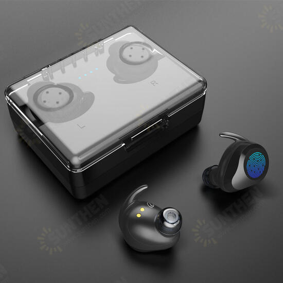 [Truly Wireless] bluetooth 5.0 Earphone TWS HIFI IPX7 Waterproof Noise Cancelling With Charging Case