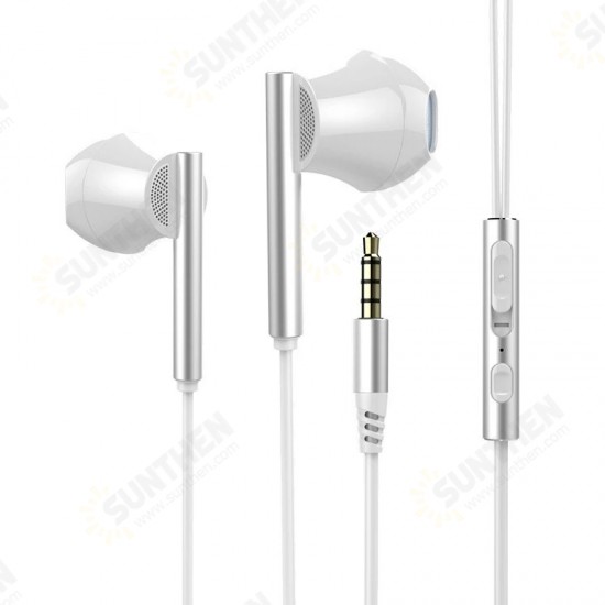 Universal 3.5mm In-Ear Stereo Earbuds Earphone Super Bass Music Headset With Mic for Mobile Phones