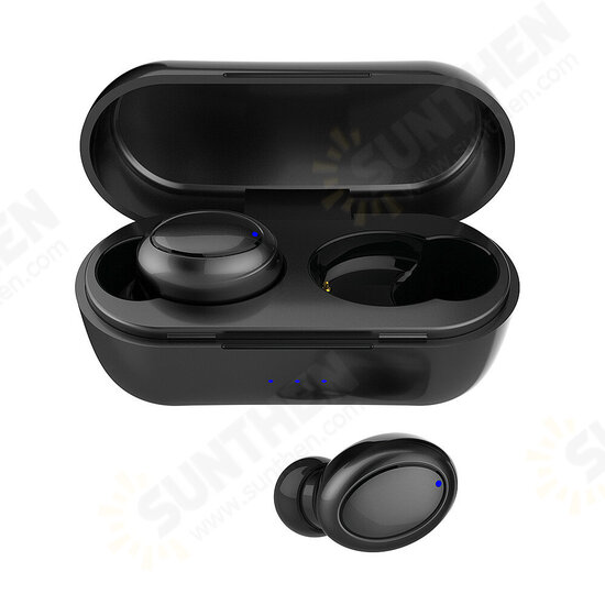 V2 TWS Dynamic bluetooth 5.0 Wireless Stereo Earbuds Noise Cancelling Touch Control In Ear Earphone with Type-C Charging Box