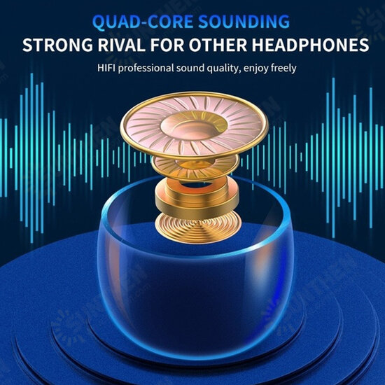 V8 bluetooth 5.0 TWS In-Ear Headset Power Display Wireless Sport Earphone Mini Stereo Headphones with Charging Case