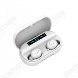 V9 TWS Wireless bluetooth 5.0 Earphone 4000mAh LED Battery Display Touch Control IPX7 Waterproof 9D Surround Sound Headphones with Charging Case V9 TWS Wireless bluetooth 5.0 Earphone 4000mAh LED Battery Display Touch Control IPX7 Waterproof 9D Surround Sound Headphones with Charging Case