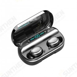 V9 TWS Wireless bluetooth 5.0 Earphone 4000mAh LED Battery Display Touch Control IPX7 Waterproof 9D Surround Sound Headphones with Charging Case V9 TWS Wireless bluetooth 5.0 Earphone 4000mAh LED Battery Display Touch Control IPX7 Waterproof 9D Surround Sound Headphones with Charging Case