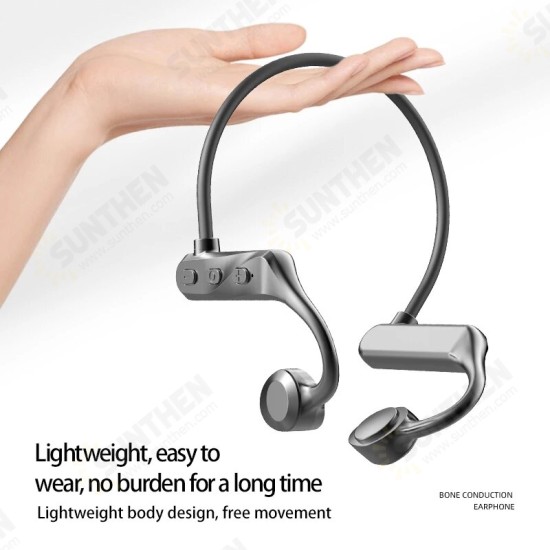 W18 Wireless Earphone bluetooth Earbuds Not In-ear Earphone Sports Open Ear Hook with Mic