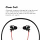 Flex U Dual Drivers Strong Bass bluetooth Earphone Wireless Headphones 10 Hours Music Time Fashion Design with Micophone