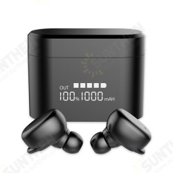 Wireless Dual bluetooth 5.0 TWS Earbuds Smart Touch Hifi Waterproof Earphone Headphone With Portable 1000mAh Charging Box Wireless Dual bluetooth 5.0 TWS Earbuds Smart Touch Hifi Waterproof Earphone Headphone With Portable 1000mAh Charging Box