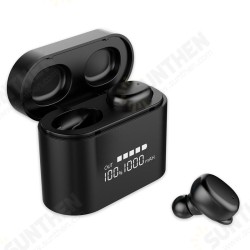Wireless Dual bluetooth 5.0 TWS Earbuds Smart Touch Hifi Waterproof Earphone Headphone With Portable 1000mAh Charging Box Wireless Dual bluetooth 5.0 TWS Earbuds Smart Touch Hifi Waterproof Earphone Headphone With Portable 1000mAh Charging Box