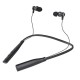 Wireless bluetooth Neckband Headphone Magnetic Adsorption TF Card Stereo Earphone Headset with Mic