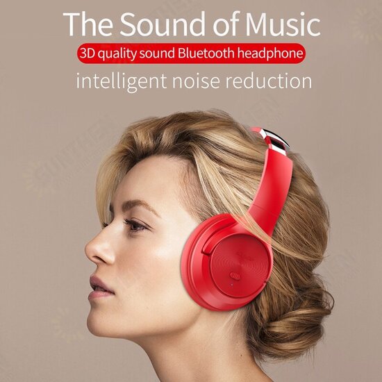 B36 bluetooth Headphone New Active Noise Reduction ANC Foldable Deep Bass Headset With Mic TF Card