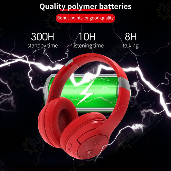 B36 bluetooth Headphone New Active Noise Reduction ANC Foldable Deep Bass Headset With Mic TF Card