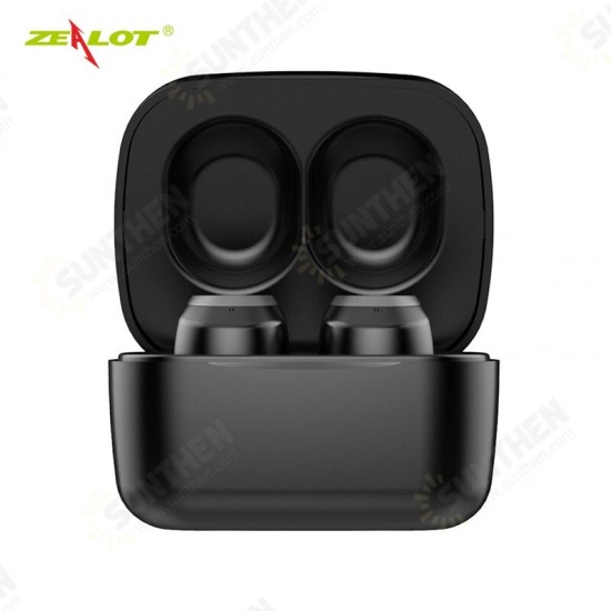 T1 TWS Wireless Earbuds bluetooth 5.0 Earphone Mini Portable Stereo Touch Control Headphone Headset with Mic