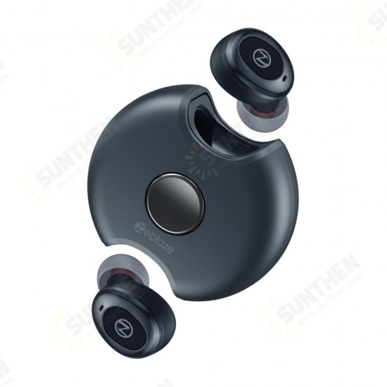 ZepodsTotally Wireless Earphone bluetooth 5.0 Deep Bass Stereo 360 Degree Rotation Type-C Charging Noise Cancelling Mic Headphone