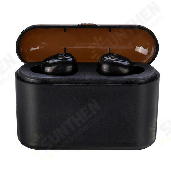 [bluetooth 5.0] TWS Wireless Earphone CVC8.0 Noise Cancelling IPX7 Waterproof Stereo Headphone 2200mAh Charging Box Power Bank